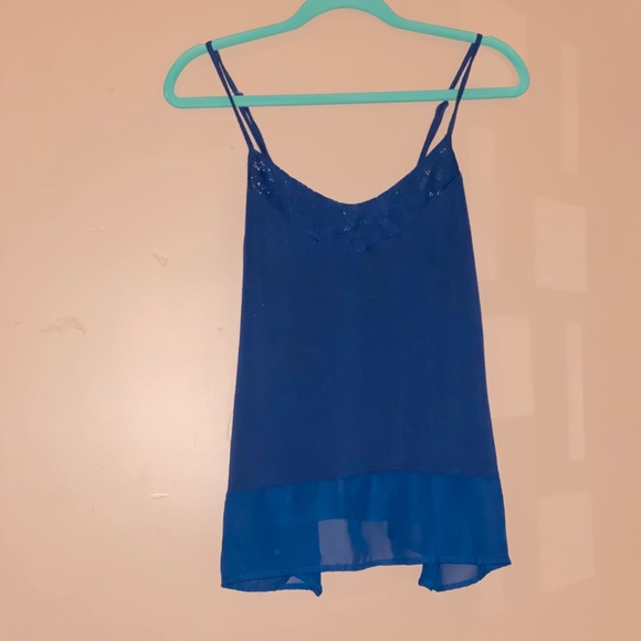 Mason Tops - Blue Tank Top